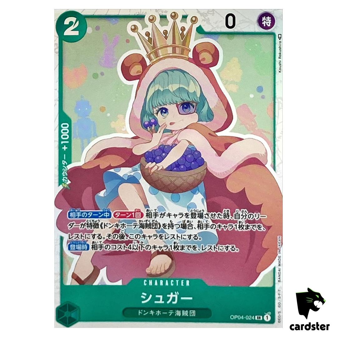 Sugar OP04-024 SR Kingdoms of Intrigue OP-04 One Piece Card Japan