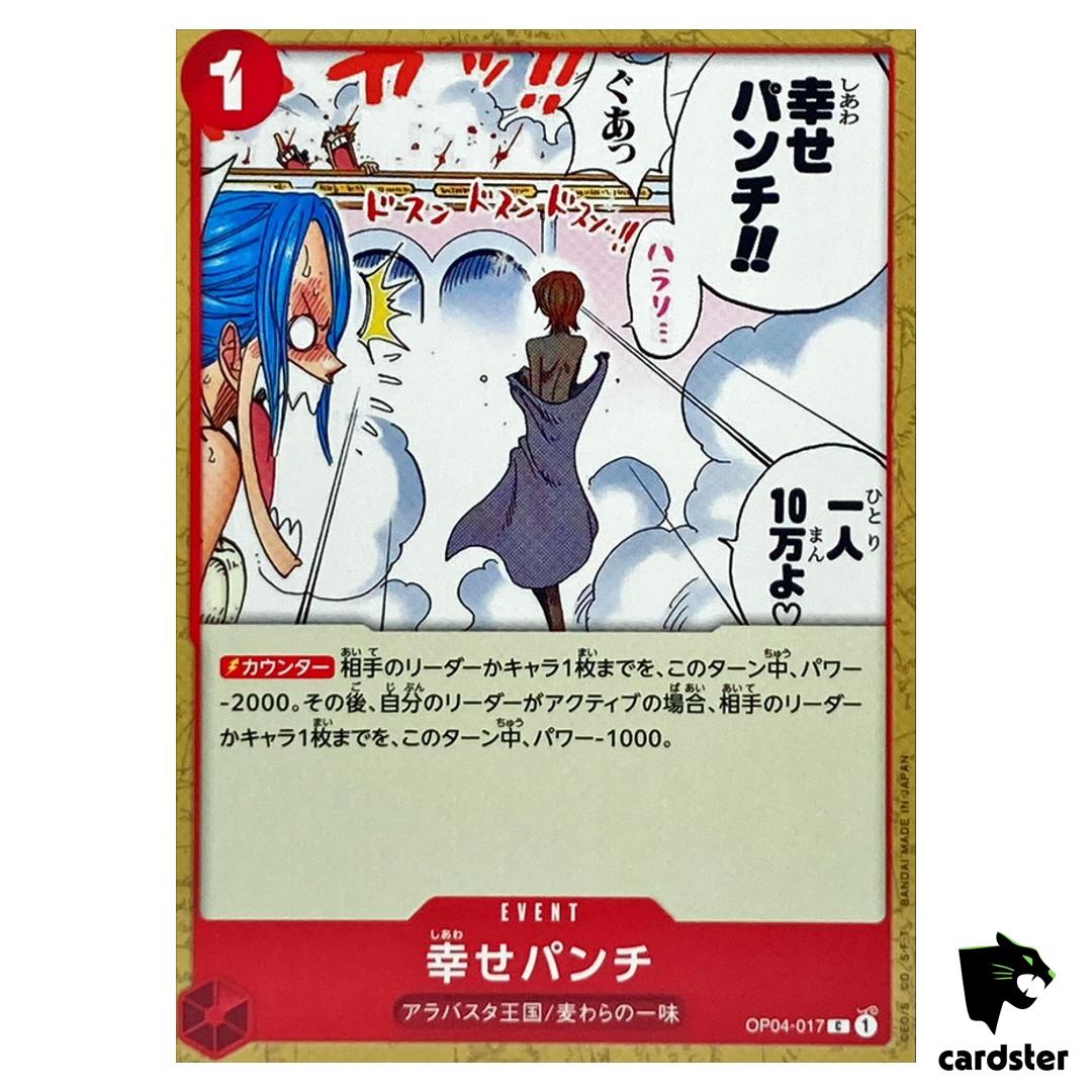Happiness Punch OP04-017 C Kingdoms of Intrigue OP-04 One Piece