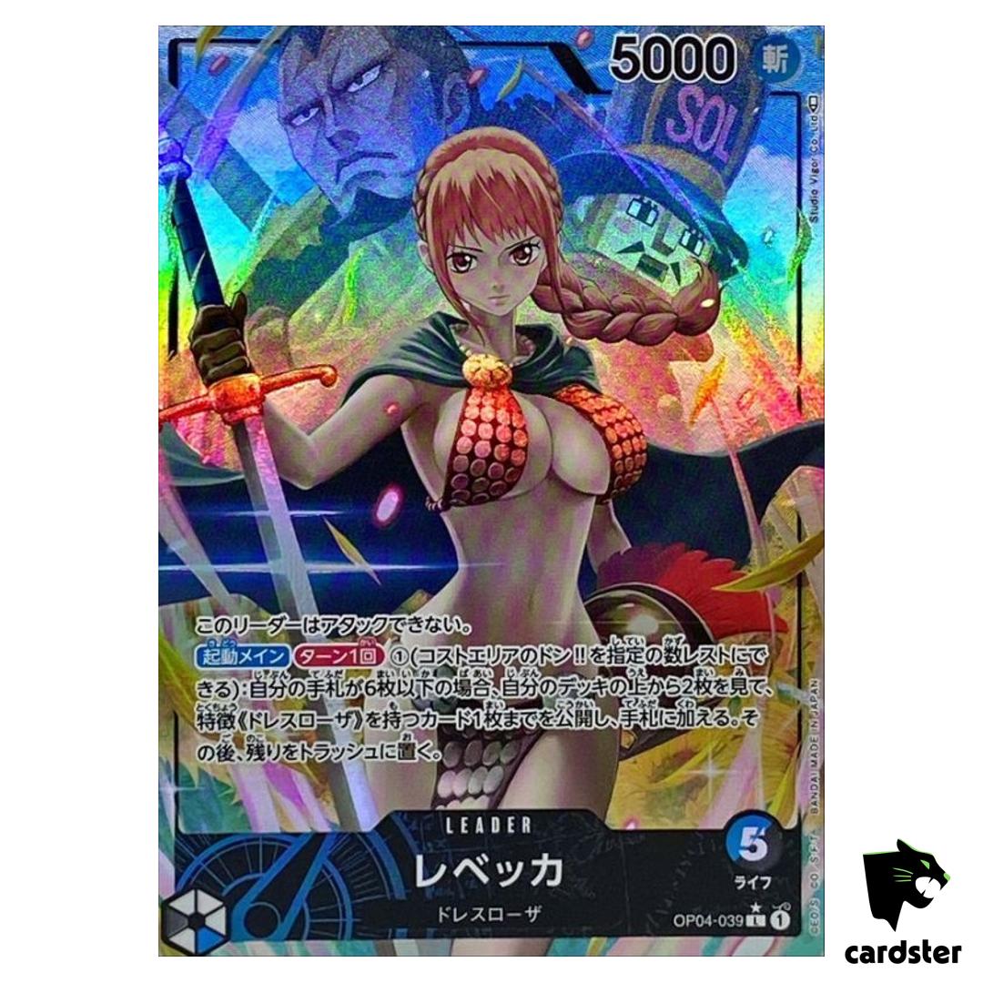 Rebecca OP04-039 [PAR] Parallel L Kingdoms of Intrigue OP-04 One Piece Card