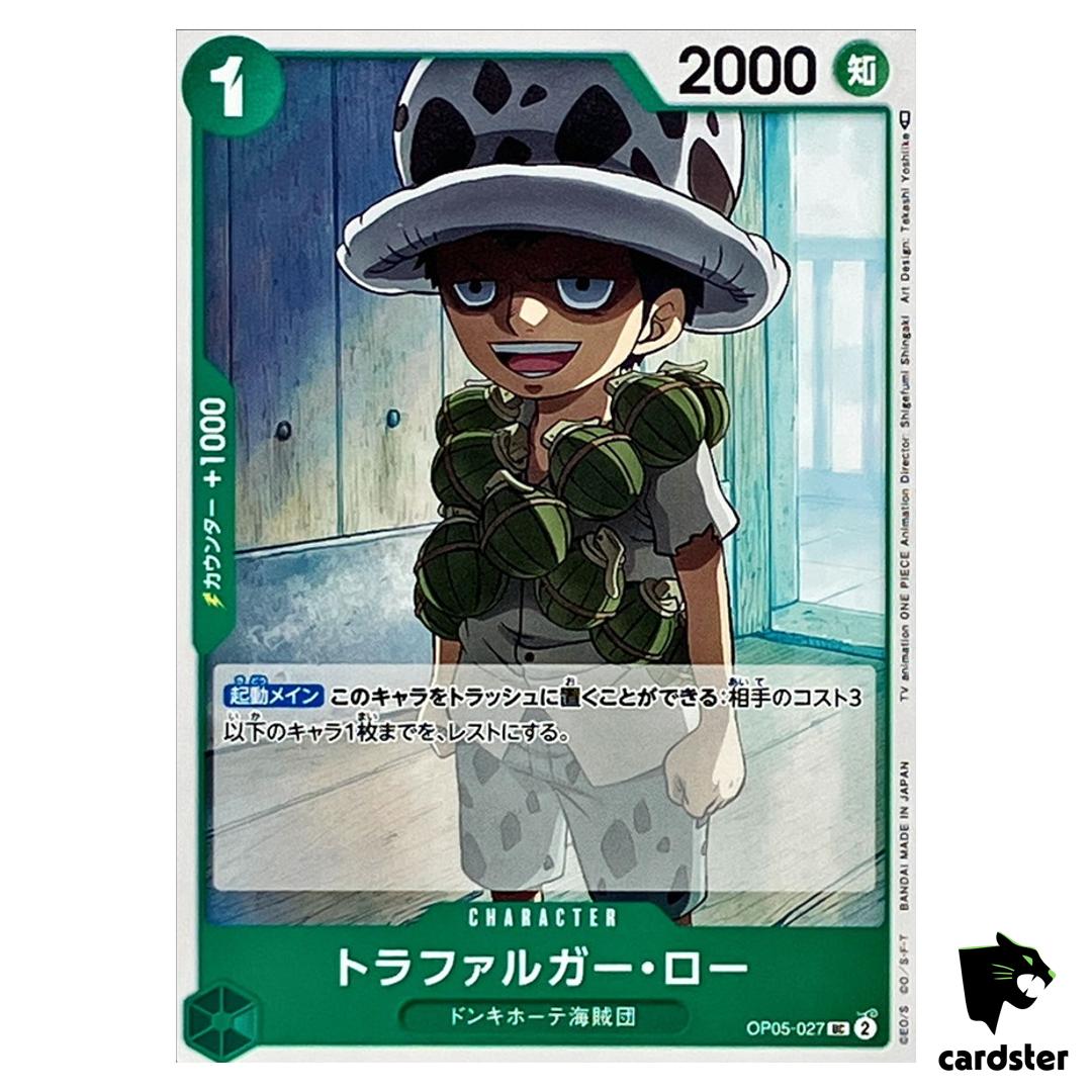 Trafalger D Water Law OP05-027 UC Awakening of The New Era OP-05 One Piece