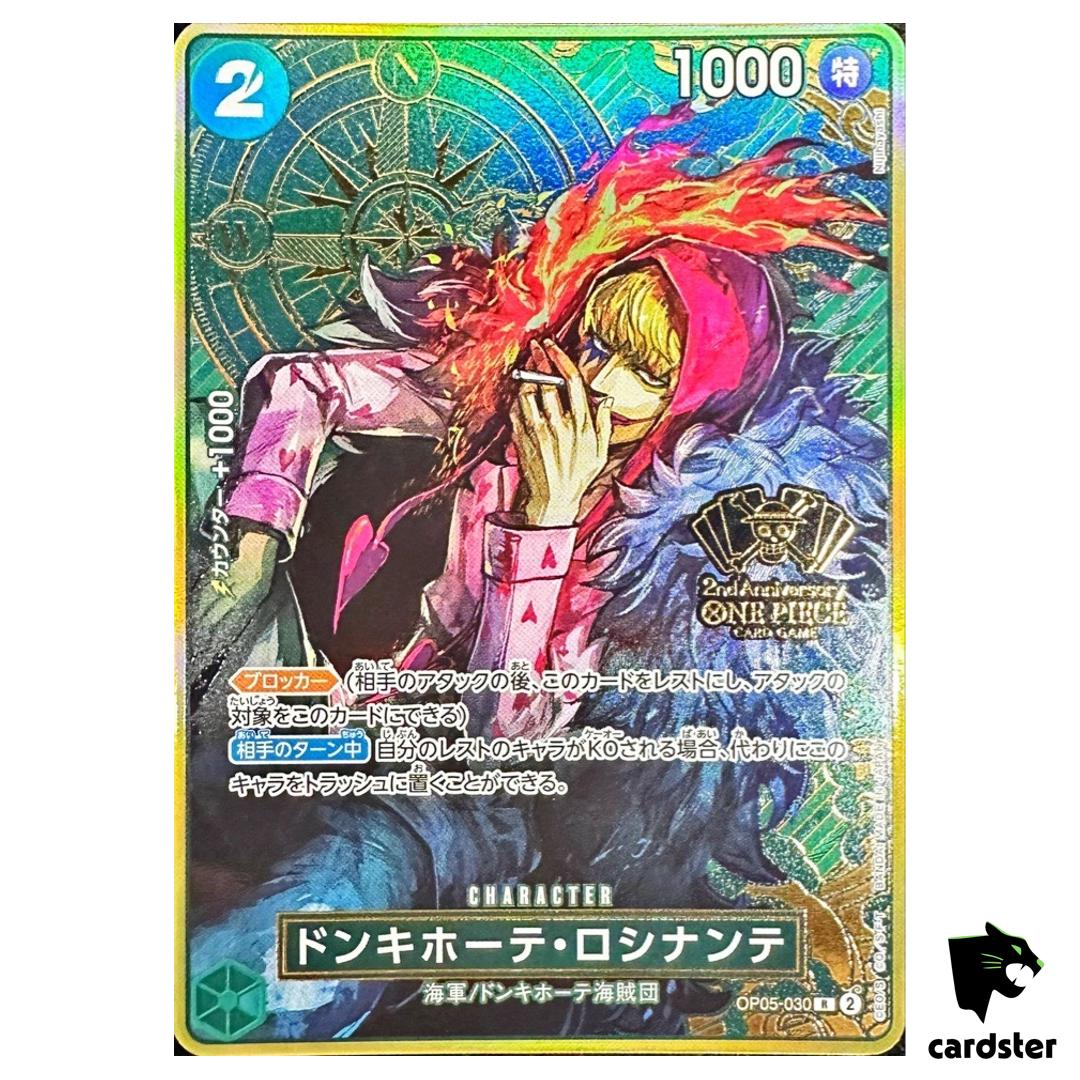 Donquixote Rosinante R OP05-030 [2nd ANNIVERSARY SET] One Piece Japanese