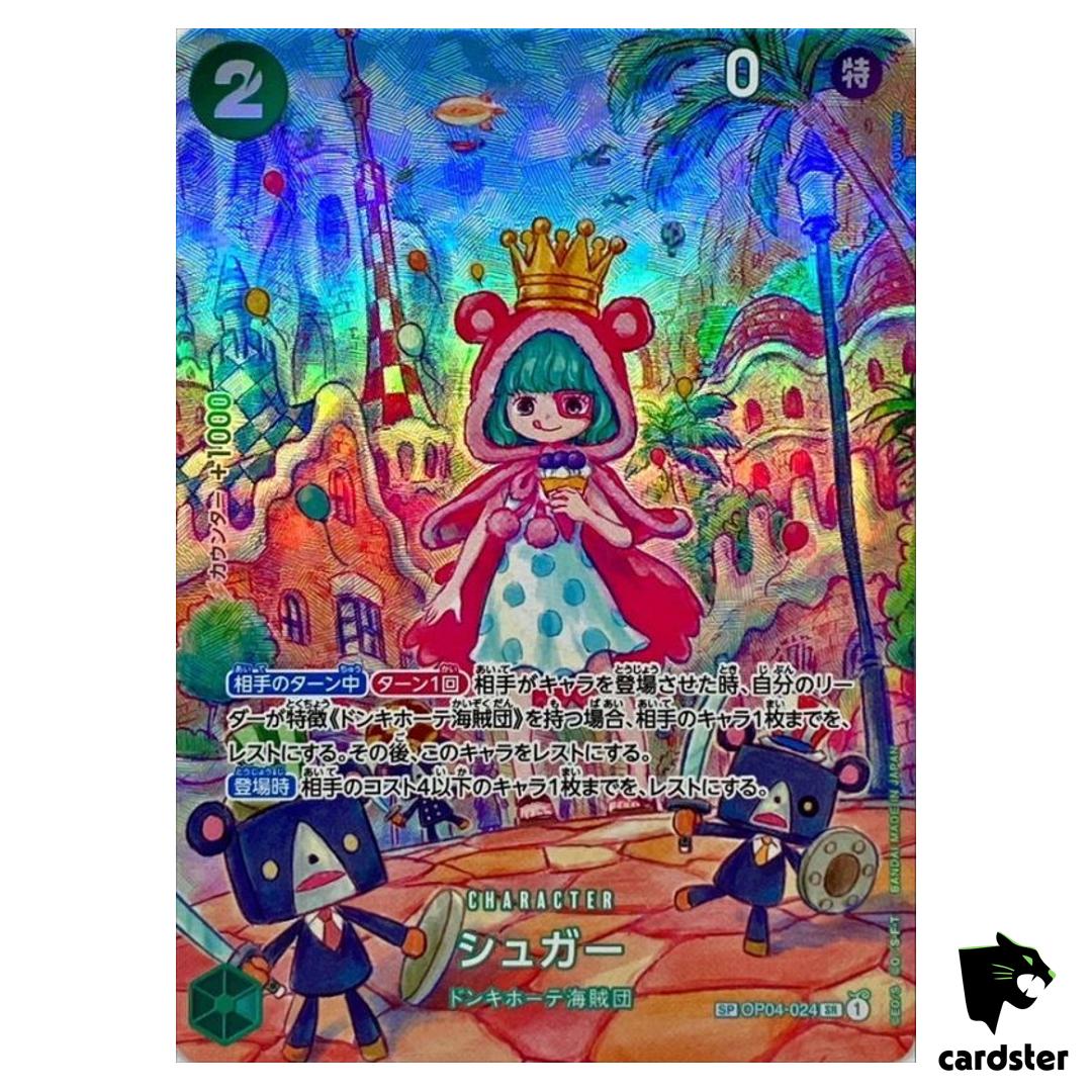 Sugar OP04-024 [SP PAR] Parallel SR OP06 Wings of Captain One Piece Japan