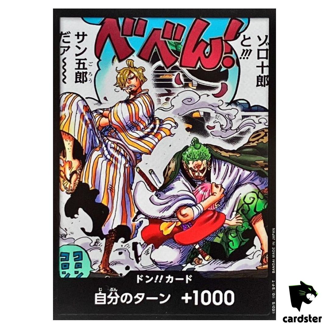 Zorojuro Sangoro DON OP06 DON [PAR] Parallel Wings of Captain One Piece