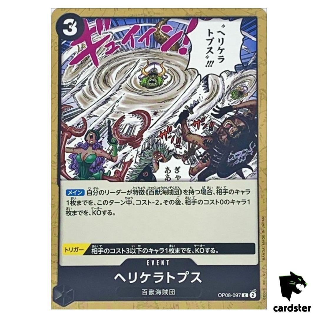 Heliceratops C OP08-097 Two Legends One Piece Japanese