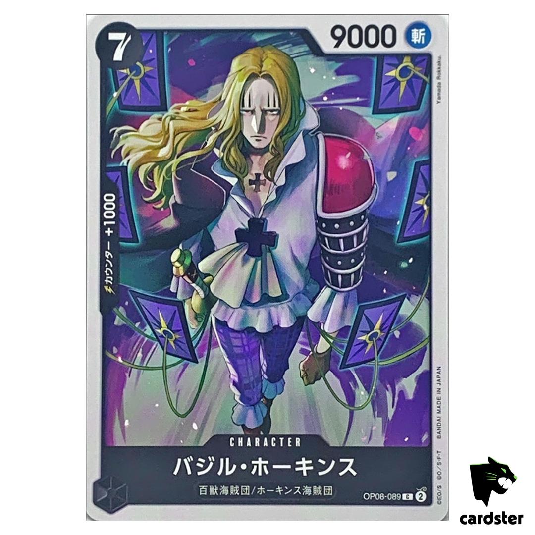 Basil Hawkins C OP08-089 Two Legends One Piece Japanese