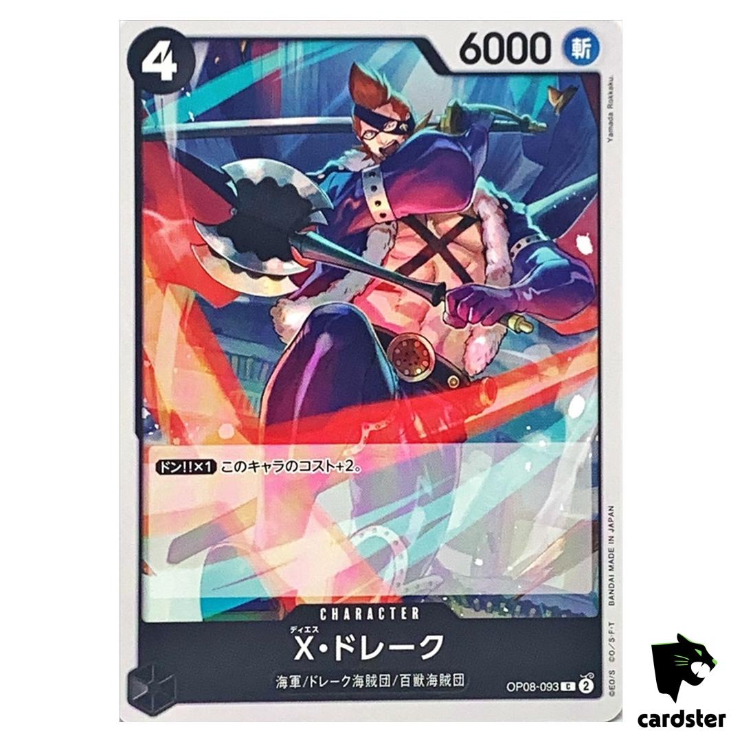 X Drake C OP08-093 Two Legends One Piece Japanese