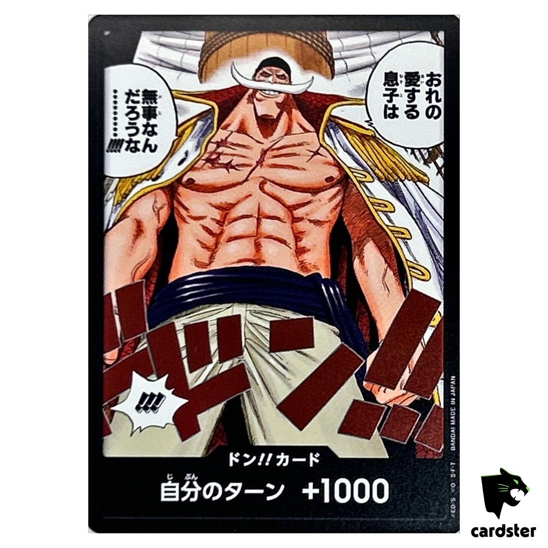 DON Edward Newgate OP08-DON [PAR] Two Legends One Piece Japanese