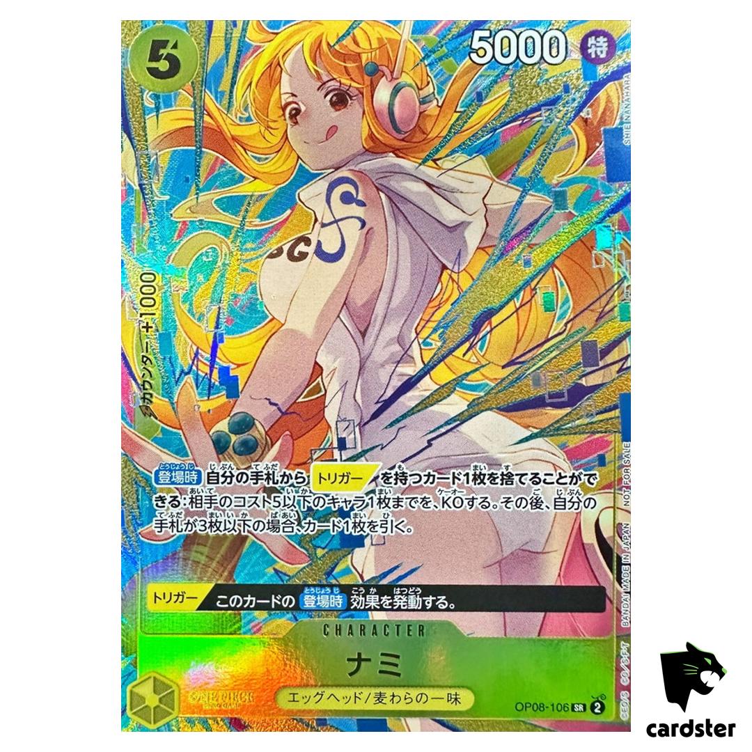 Nami SR OP08-106 [Promotion Pack Ex Vol. 3] One Piece Japanese