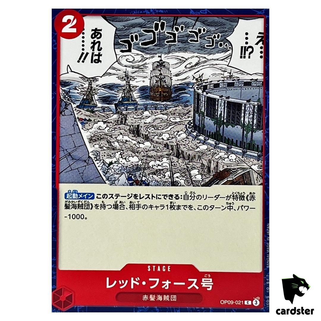 Red Force C OP09-021 Emperors in the New World One Piece Japanese