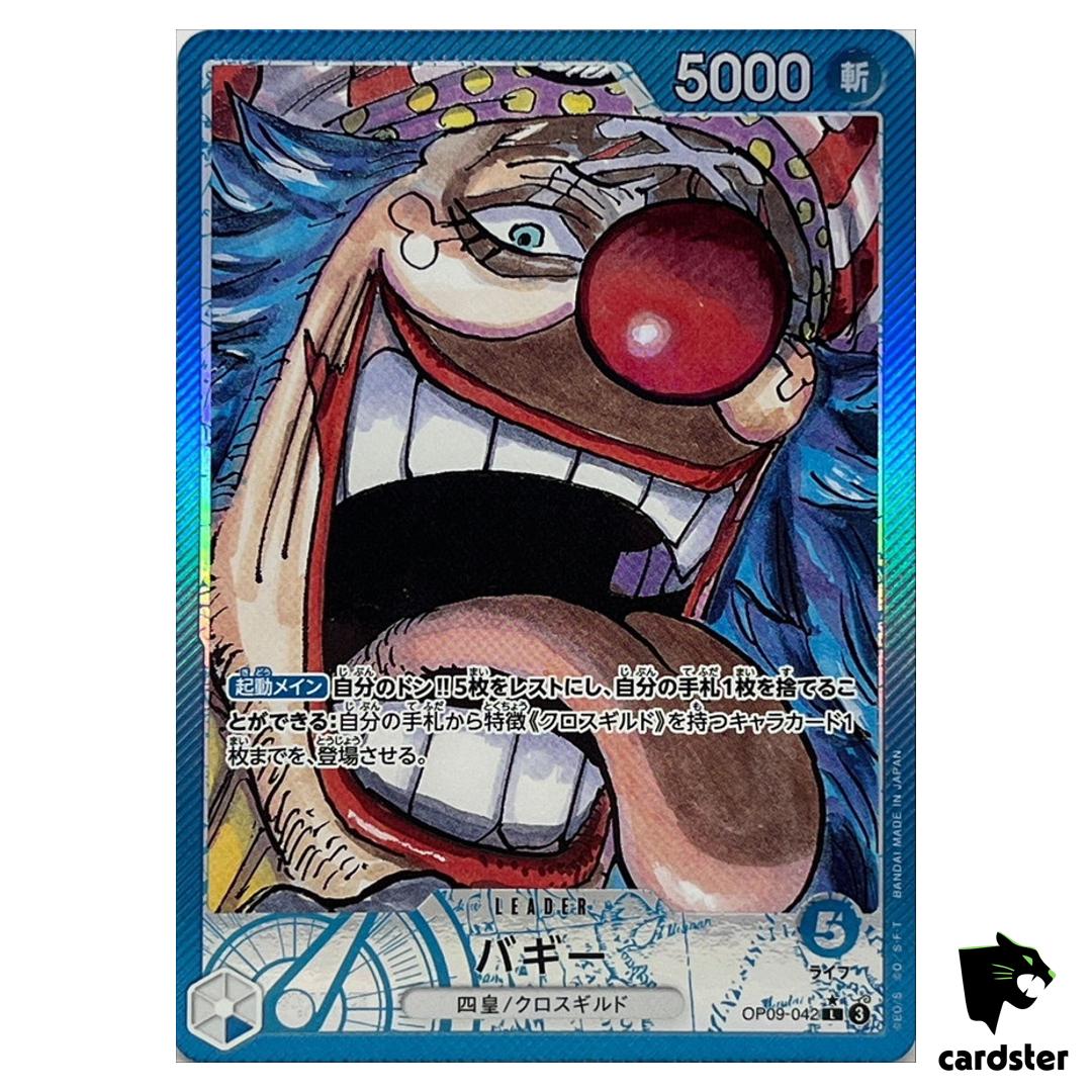 Buggy [L] OP09-042 [PAR] Emperors in the New World One Piece Japanese