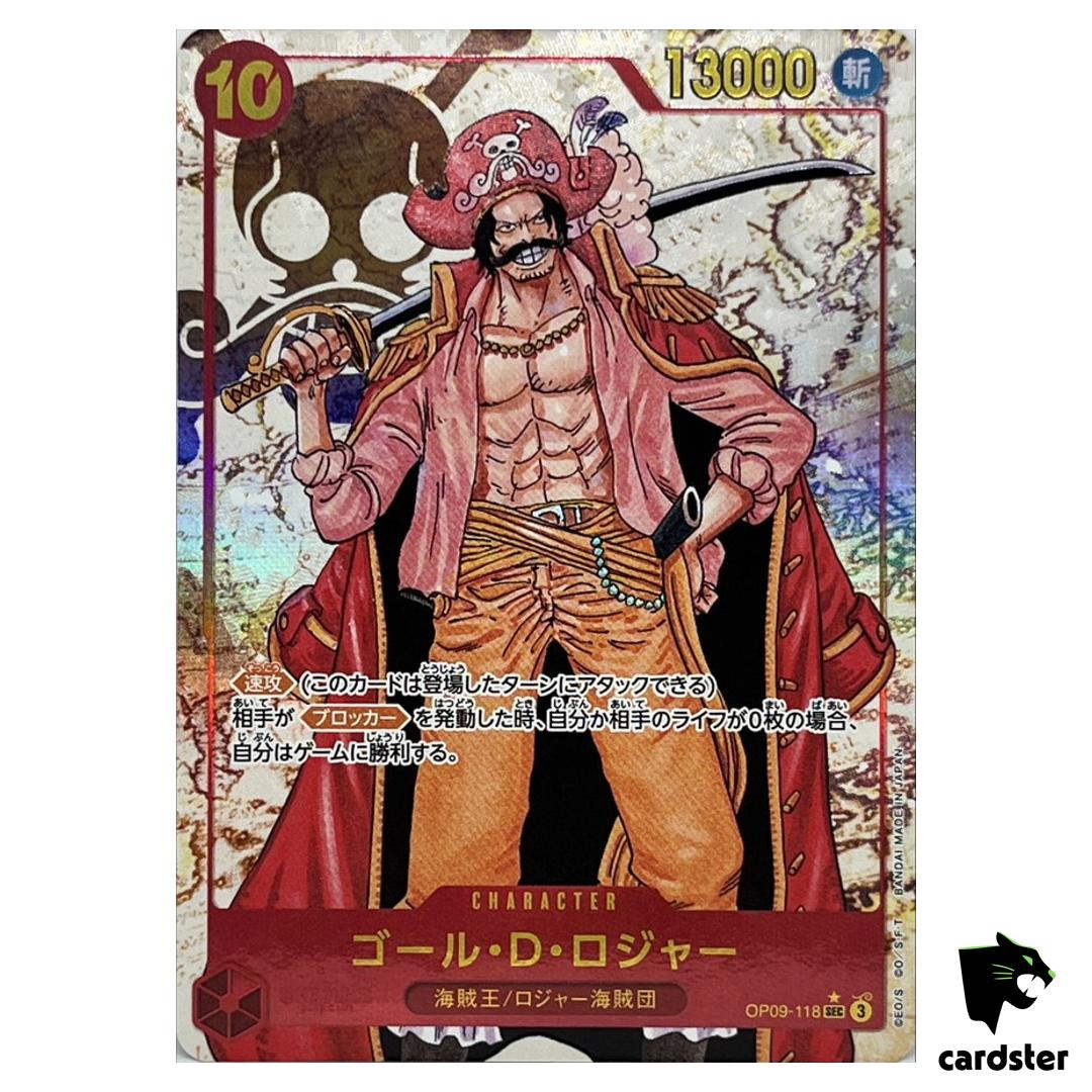 Gol D. Roger SEC OP09-118 [PAR] Emperors in the New World One Piece Japanese