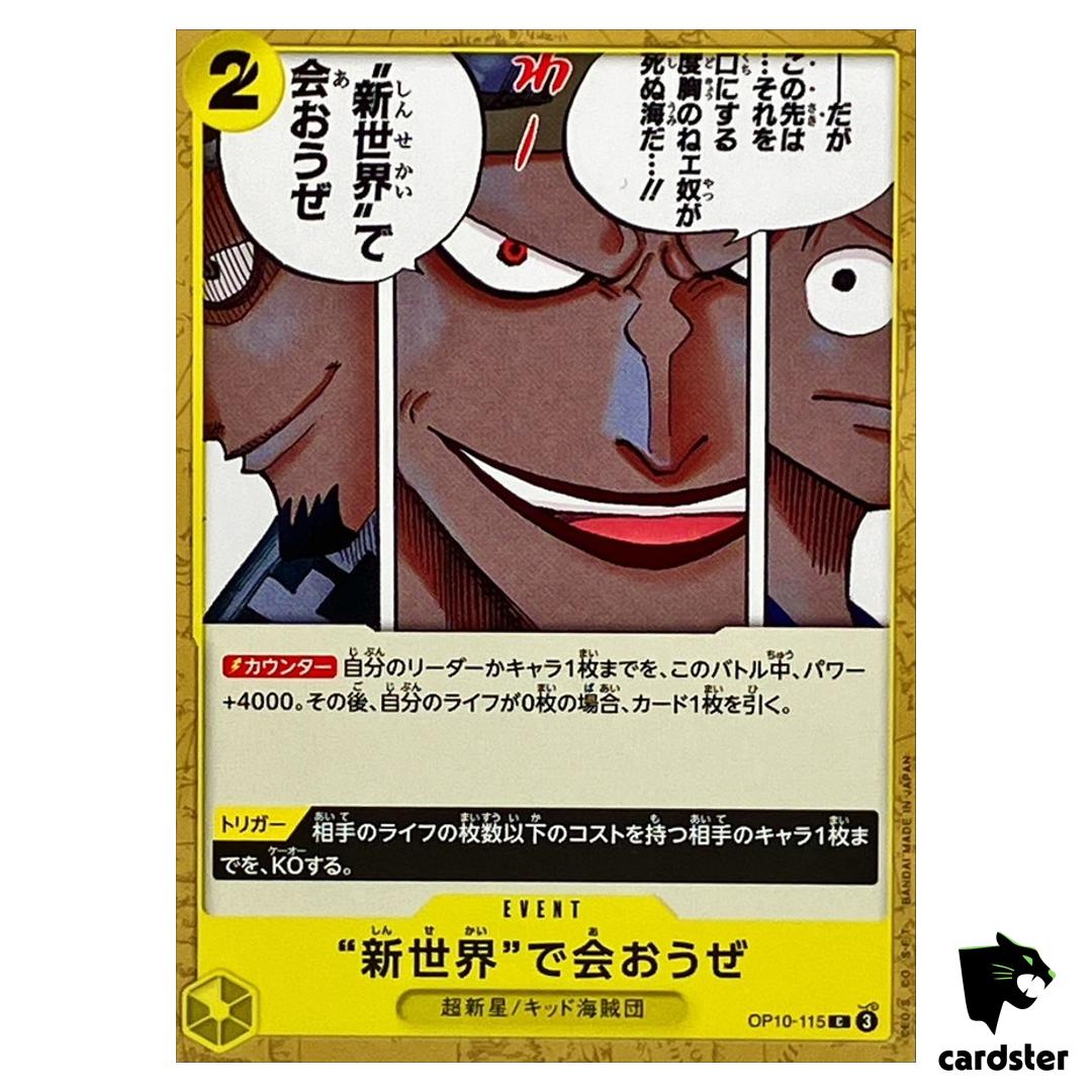 Let s Meet Again in the New World C OP10-115 Royal Blood One Piece Japanese