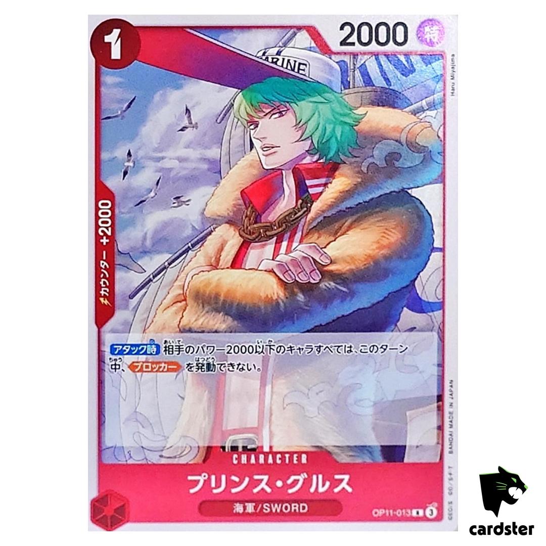 Prince Grus R OP11-013 A Fist of Divine Speed One Piece Japanese