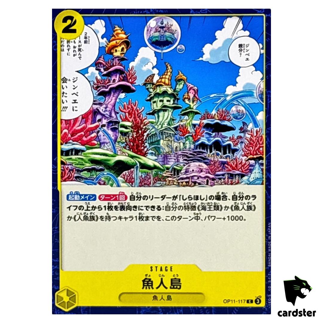 Fish-Man Island C OP11-117 A Fist of Divine Speed One Piece Japanese