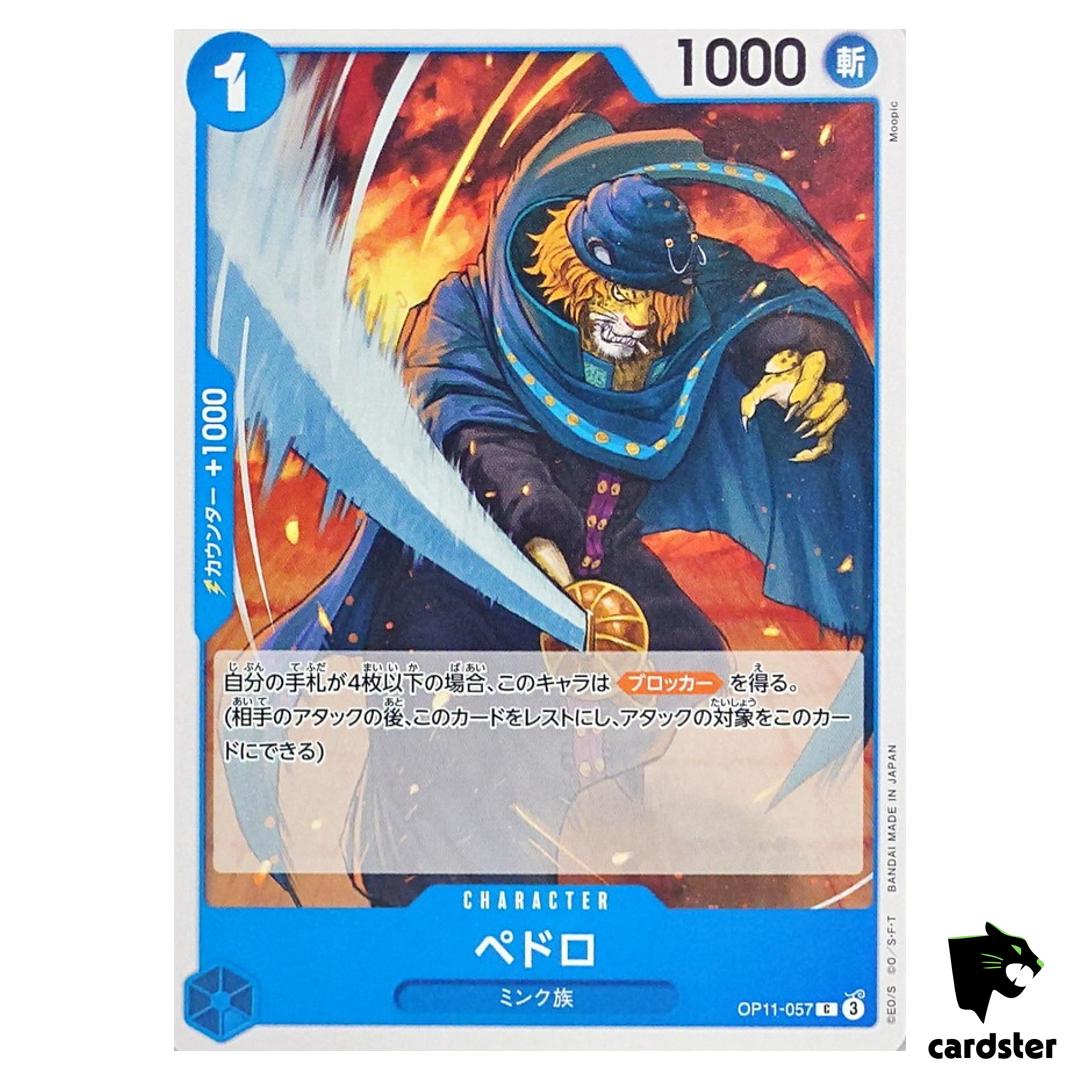 Pedro C OP11-057 A Fist of Divine Speed One Piece Japanese