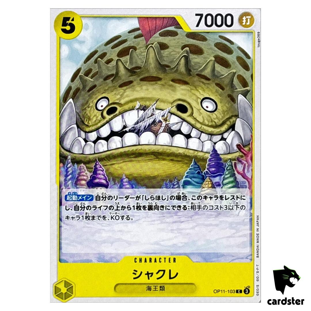 Shakky C OP11-103 A Fist of Divine Speed One Piece Japanese