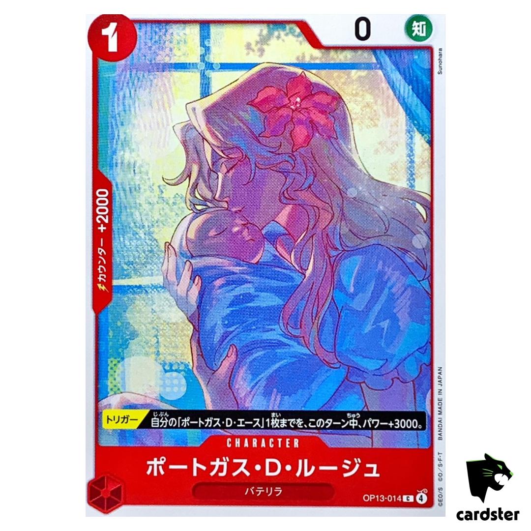 Portgas D Rouge C OP13-014 Carrying on His Will One Piece Japanese