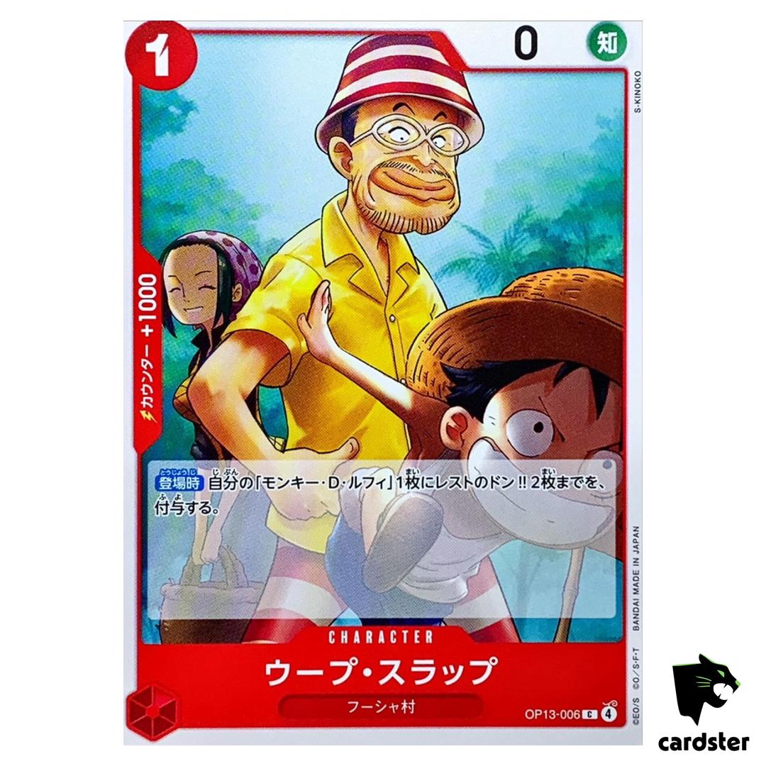 Woop Slap C OP13-006 Carrying on His Will One Piece Japanese