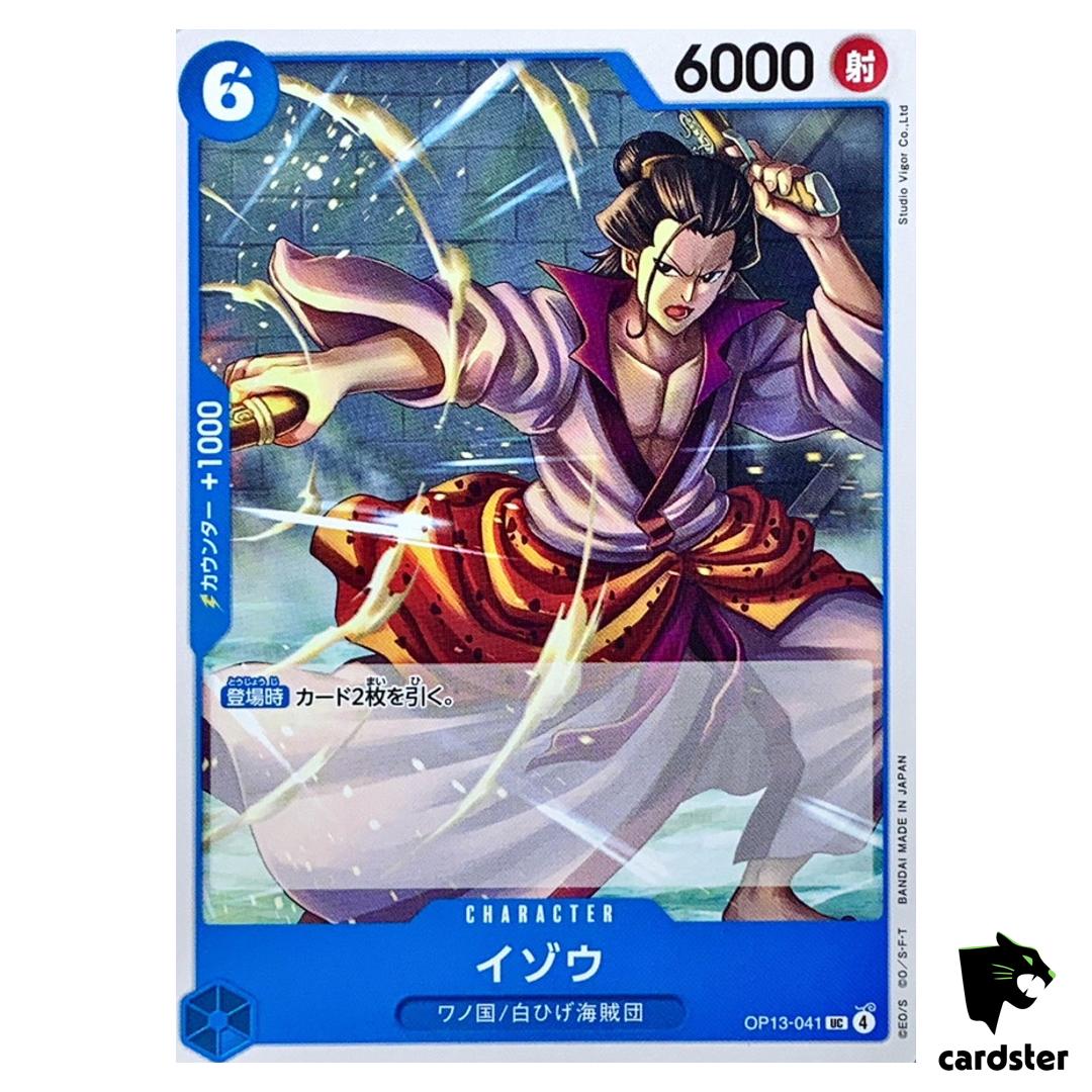 Izo UC OP13-041 Carrying on His Will One Piece Japanese