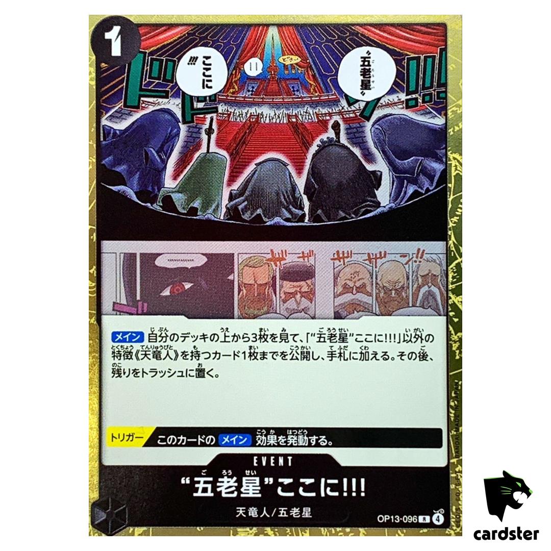 The Five Elders Are at Your Service R OP13-096 Carrying o His Will One Piece