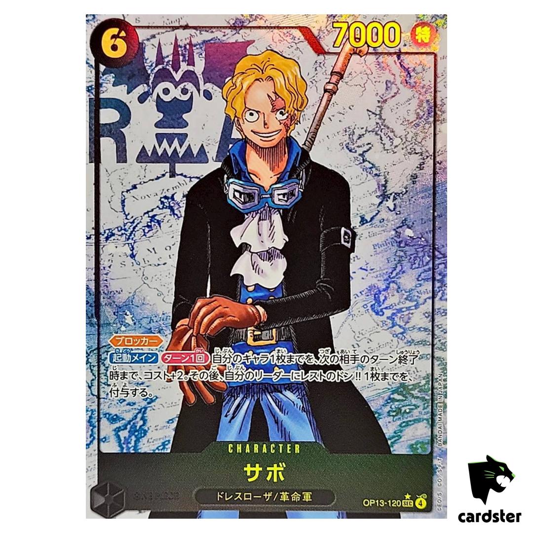 Sabo SEC OP13-120 [PAR] Carrying on His Will One Piece Japanese