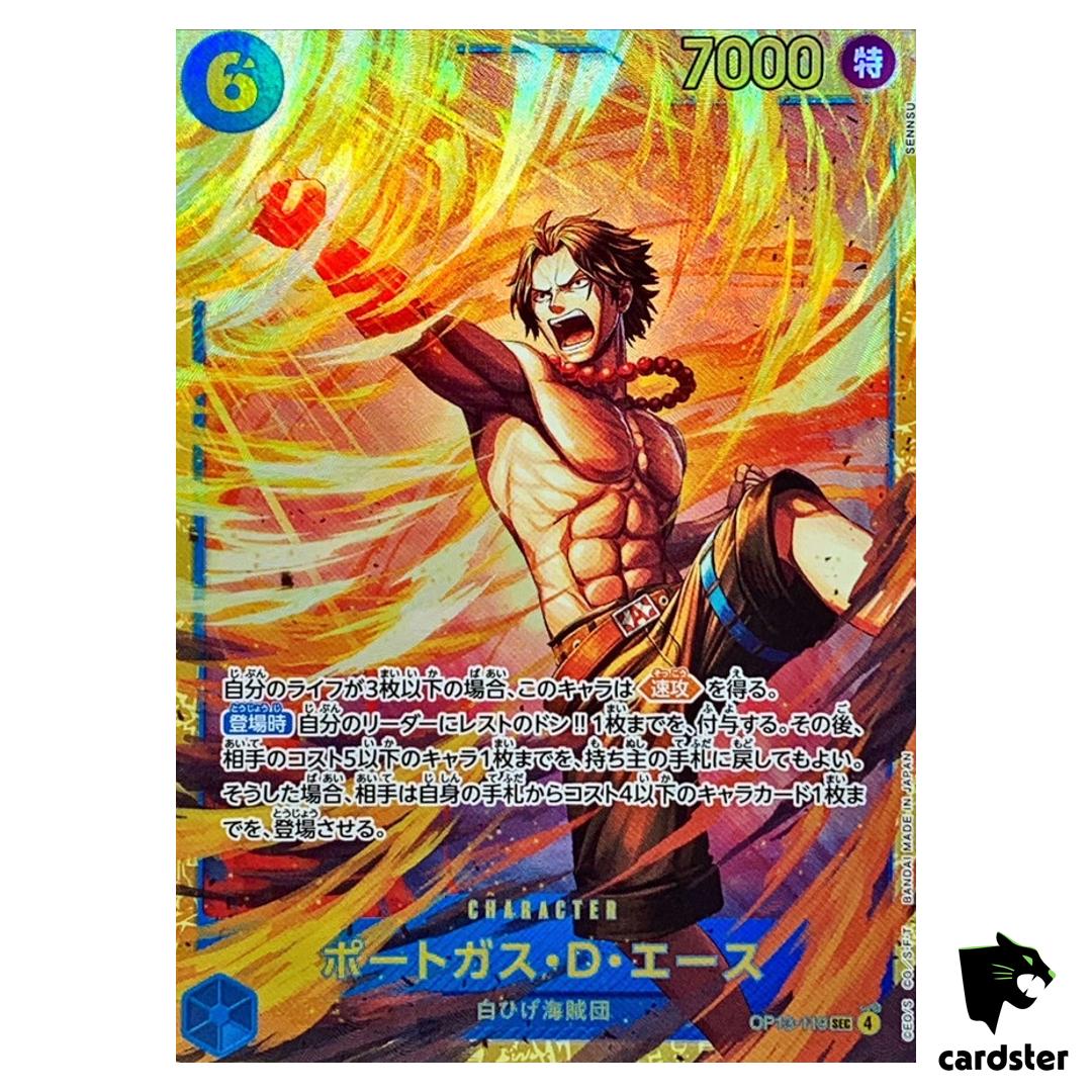 Portgas D Ace SEC OP13-119 Carrying on His Will One Piece Japanese