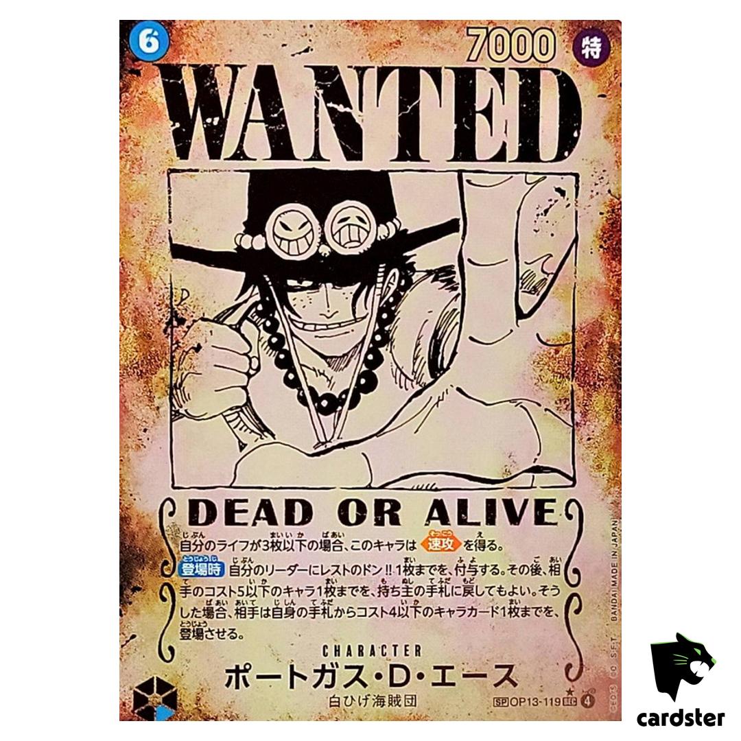 Portgas D Ace SP OP13-119 [SP] Carrying on His Will One Piece Japanese