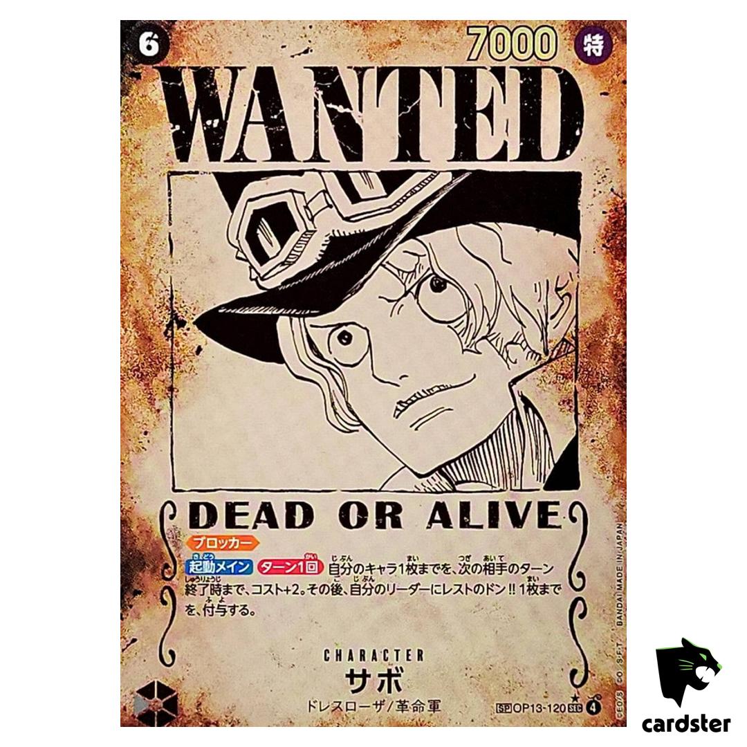 Sabo SP OP13-120 [SP] Carrying on His Will One Piece Japanese