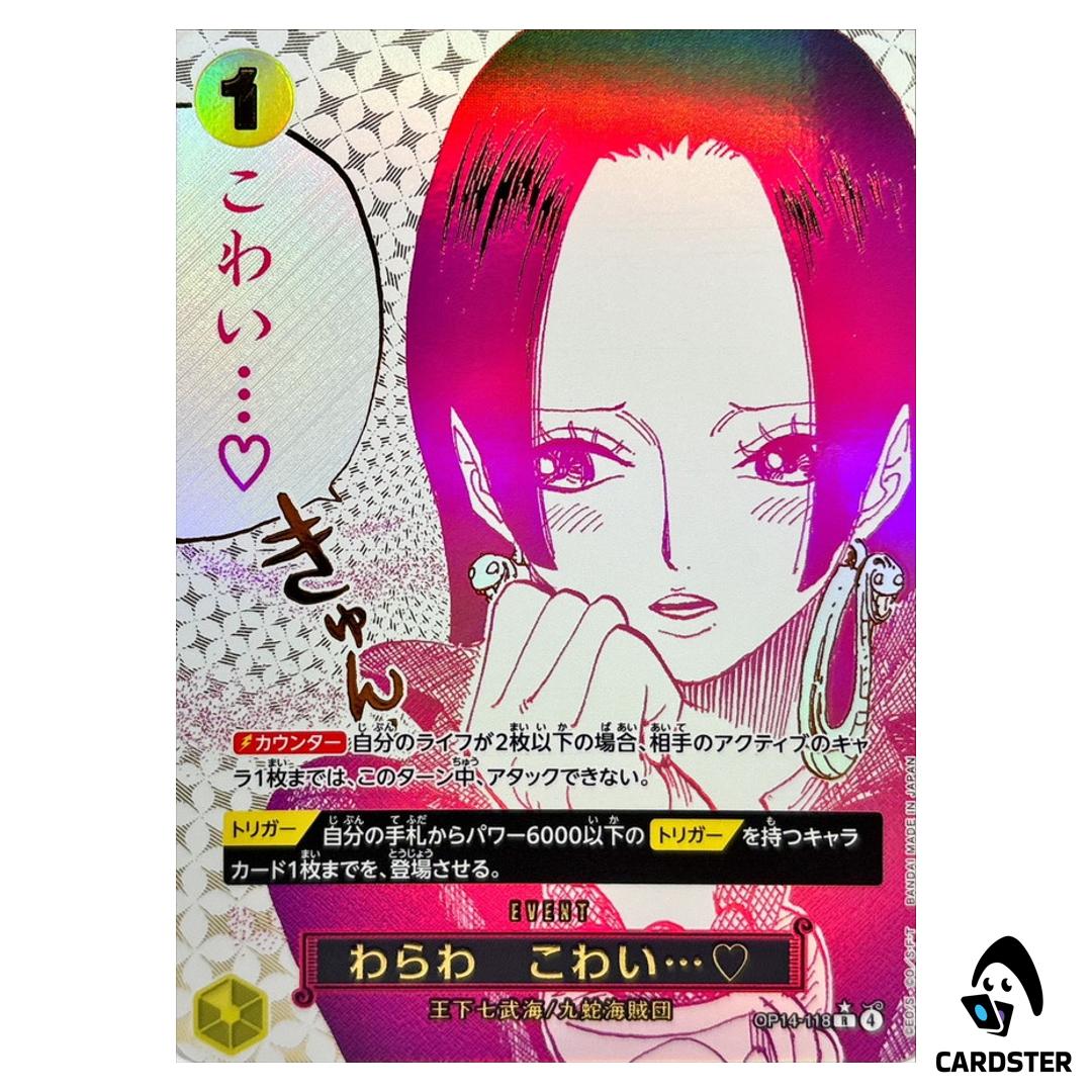 You’ll Frighten Me… R OP14-118 [PAR] Azure Sea’s Seven One Piece Japanese