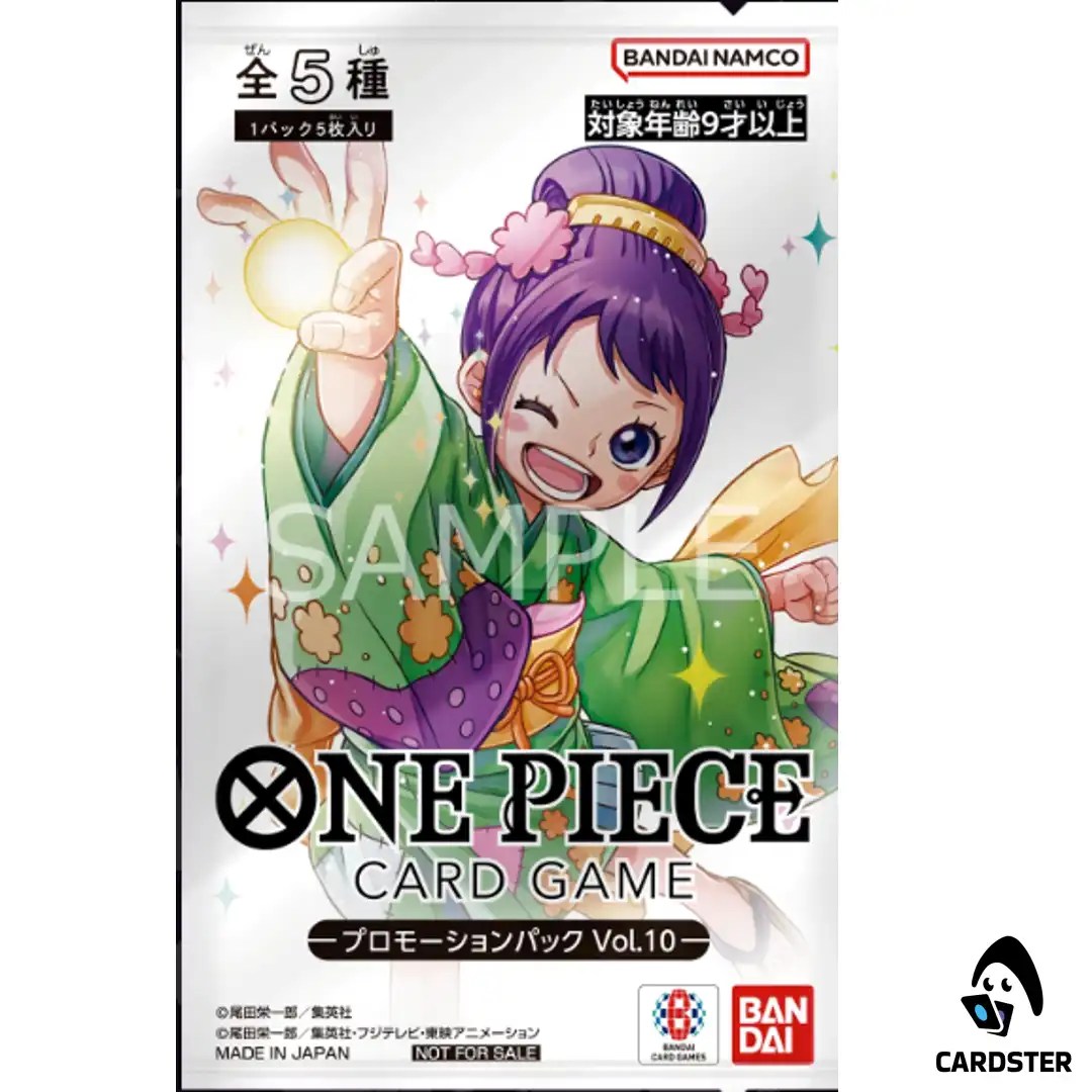 [SEALED] Promotion Pack Vol.10 ONE PIECE Card Japanese