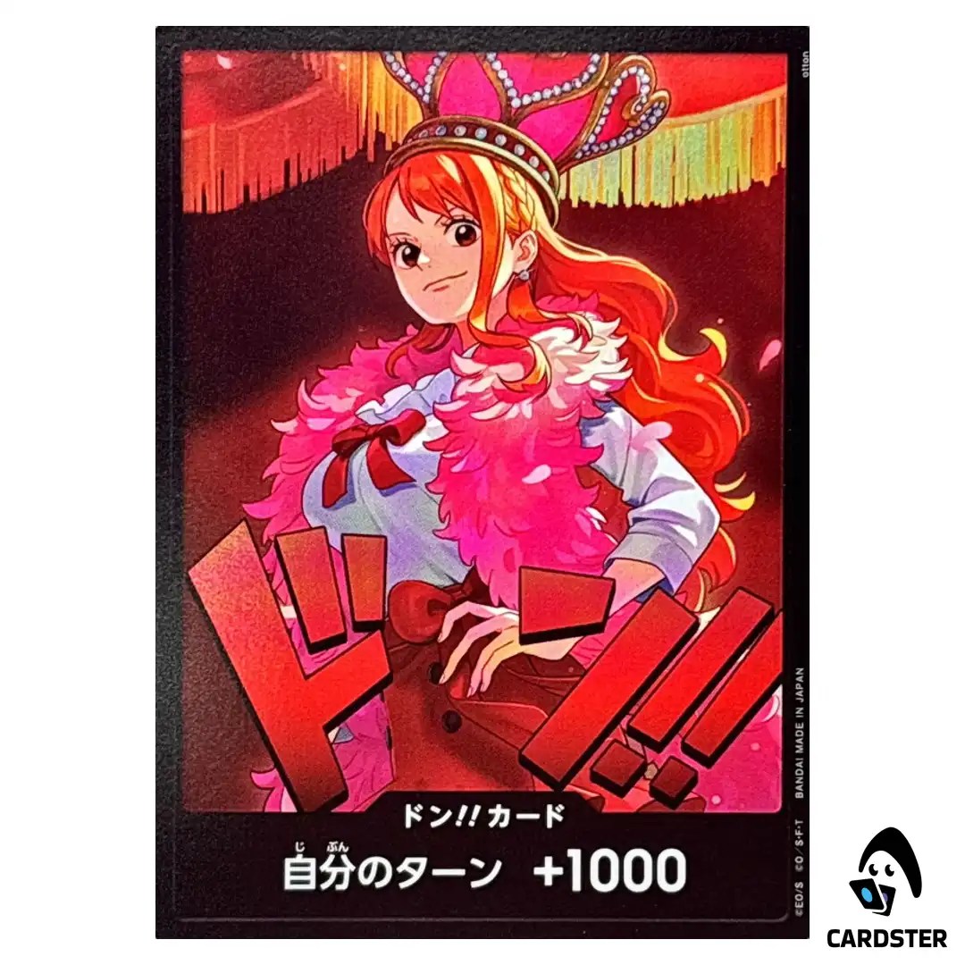 Nami DON!! EB03 [REGULAR] EXTRA BOOSTER ONE PIECE Heroines Edition Japanese
