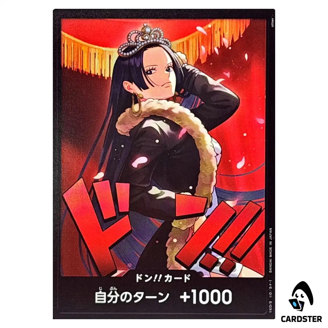 Boa Hancock  DON!! EB03 [REGULAR] EXTRA BOOSTER ONE PIECE Heroines Edition