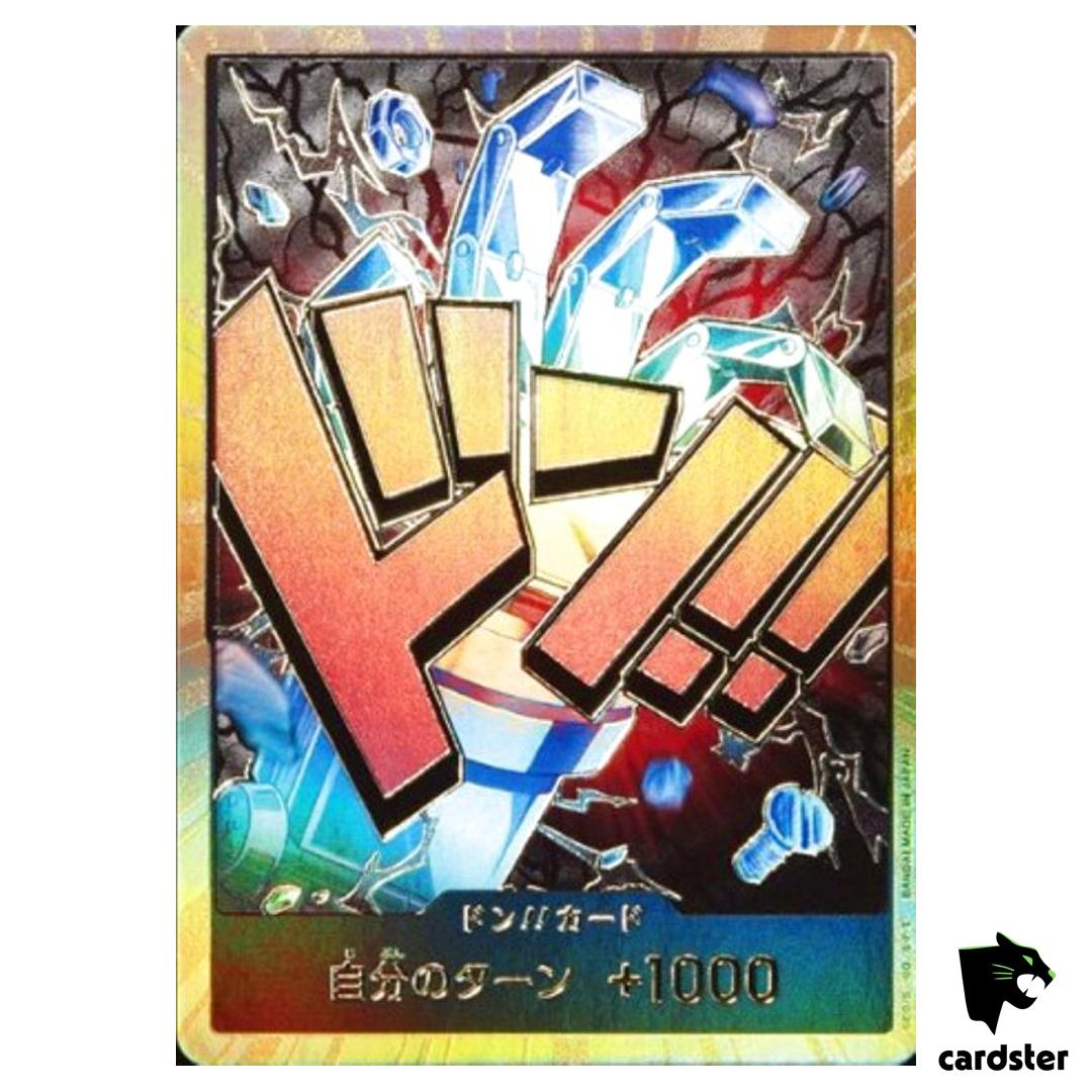 DON Card Eustass Kid PRB-01 [Gold Frame] THE BEST One Piece Japanese