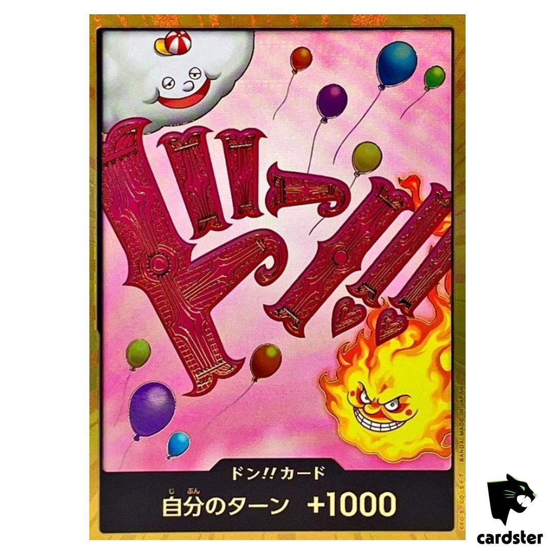 DON Card Charlotte Linlin PRB-01 [Gold Frame] THE BEST One Piece Japanese