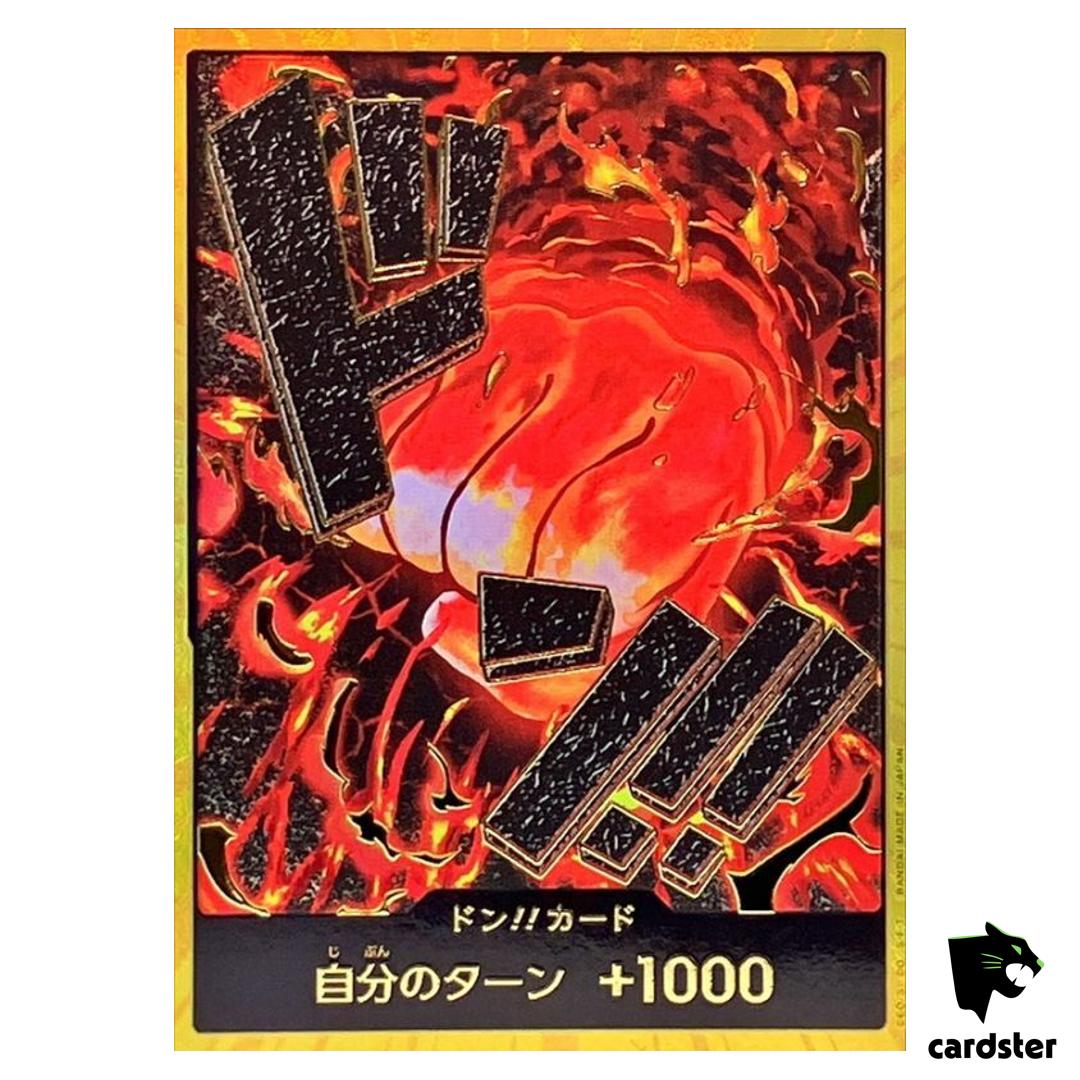 DON Card Sakazuki PRB-01 [Gold Frame] THE BEST One Piece Japanese