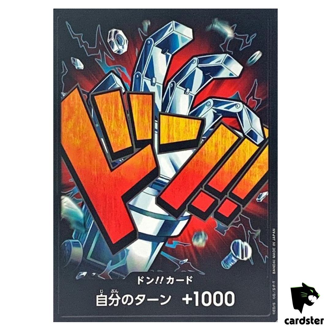 DON Card Eustass Kid PRB-01 [Regular] THE BEST One Piece Japanese