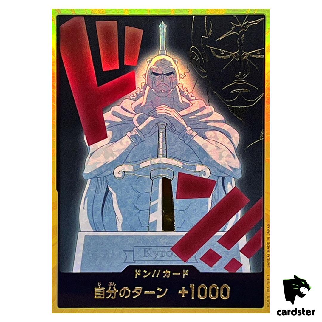DON Card Kyros PRB-02 [Gold Frame] THE BEST vol.2 One Piece Japan
