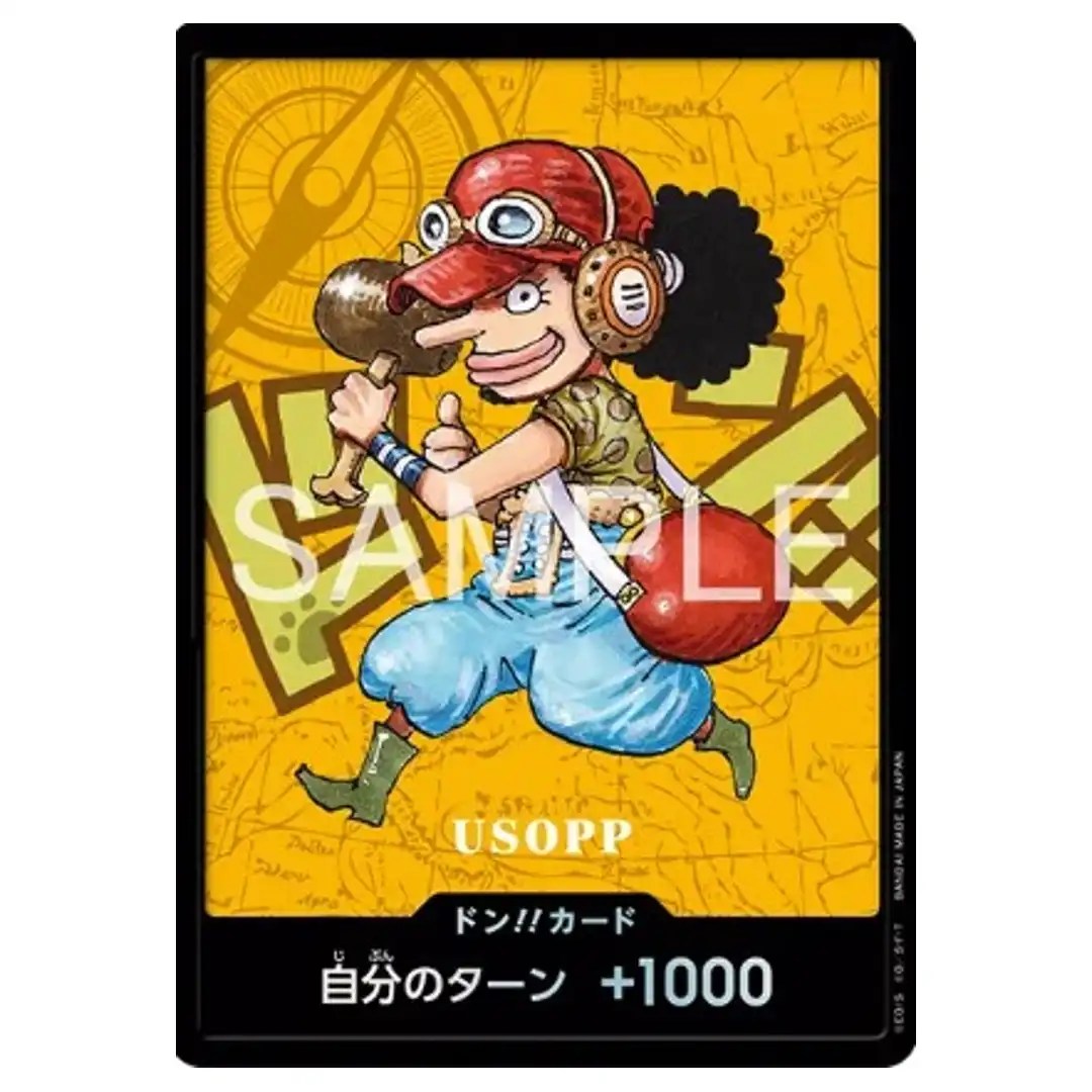 Usopp DON [Promo] Kumamoto Premium Card Collection ONE PIECE Japanese
