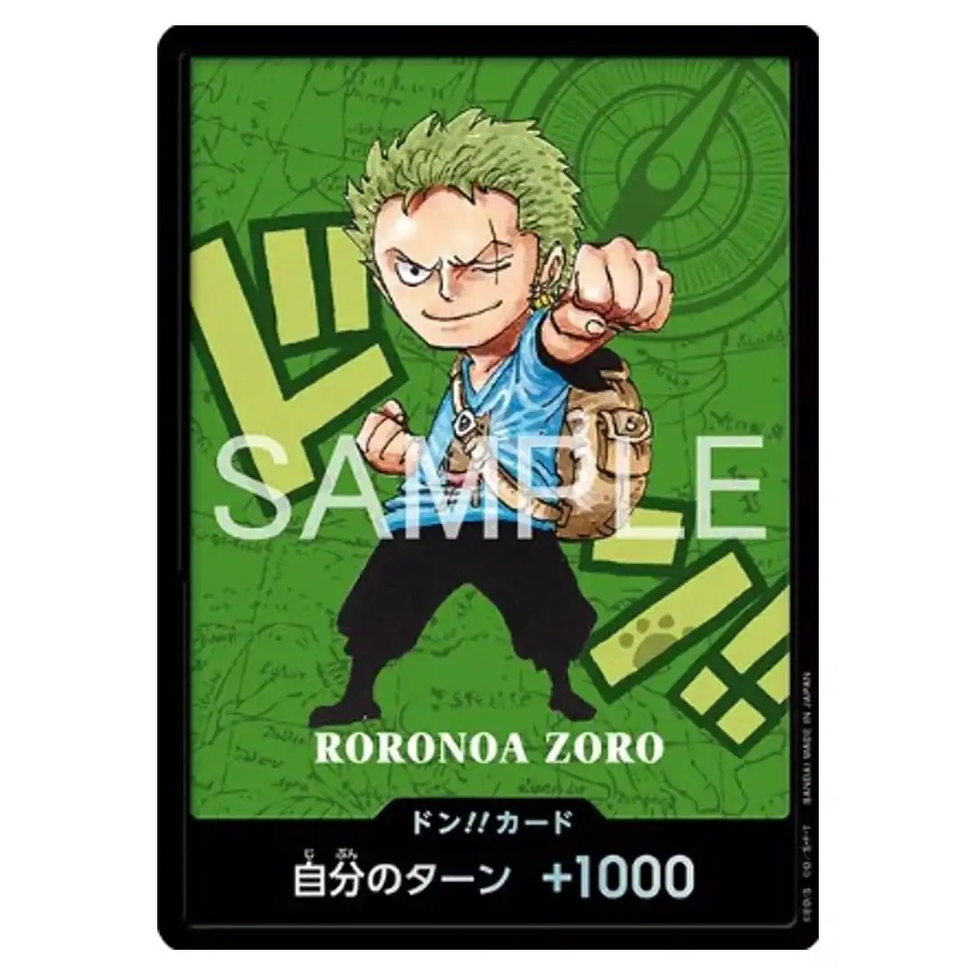 Roronoa Zoro DON [Promo] Kumamoto Premium Card Collection ONE PIECE Japanese