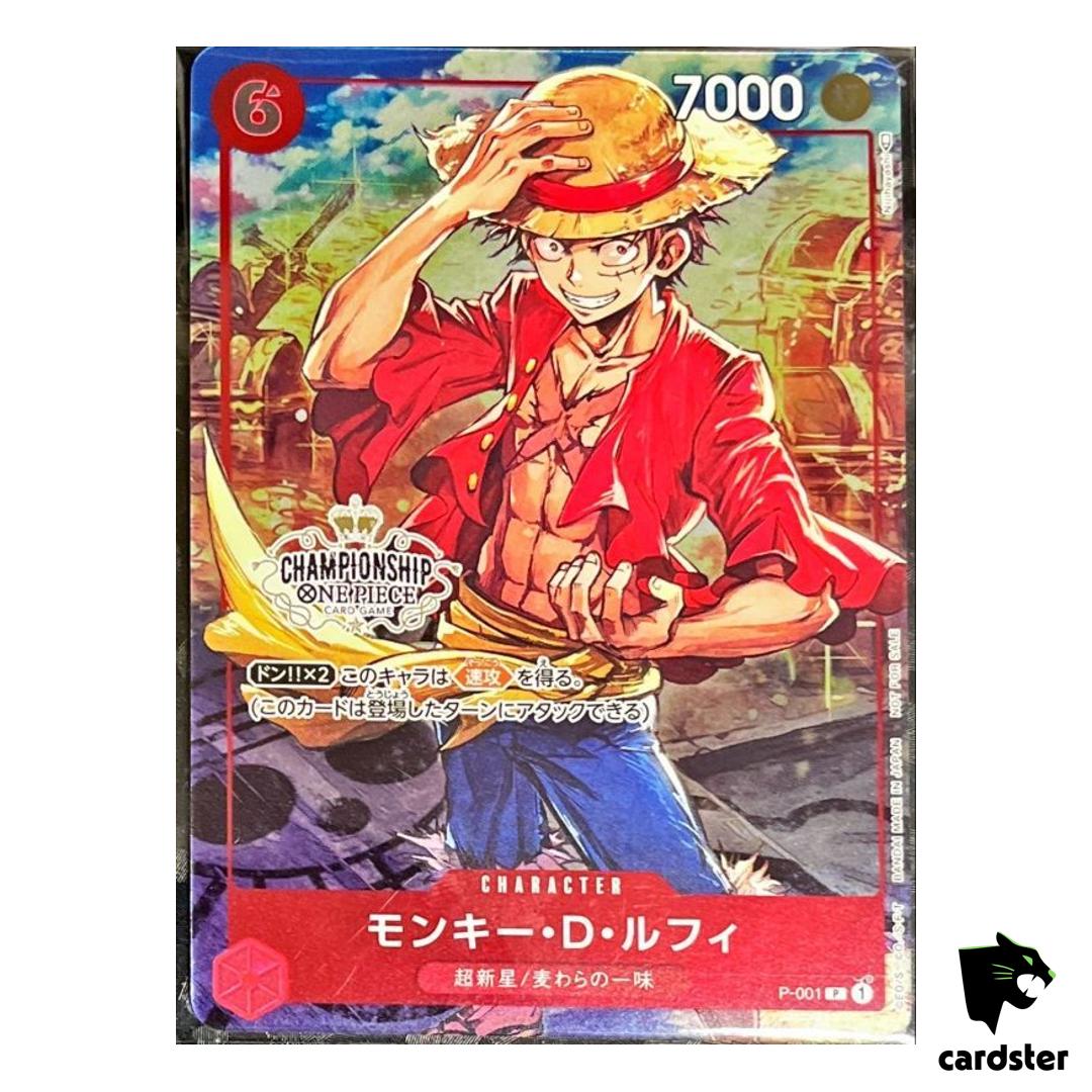 [SEALED] Monkey D. Luffy P-001 P PROMO [Championship Set] ONE PIECE Japan