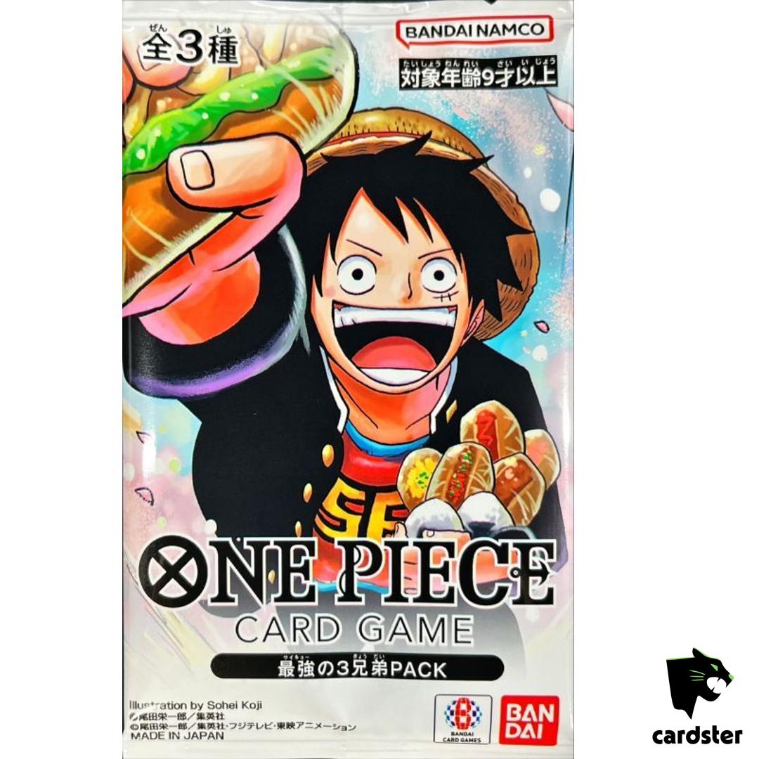 [PACK] Strongest Three Brothers One Piece Promo P-073 P-074 P-075 Japanese