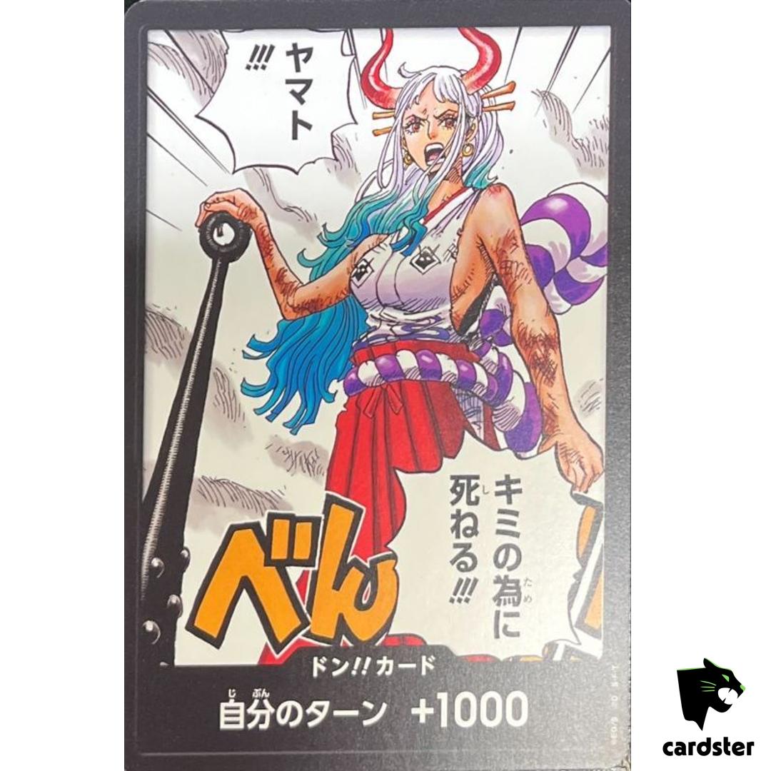 DON Card Yamato [PAR] Parallel PROMO Saikyo Jump 5/2023 ONE PIECE Card