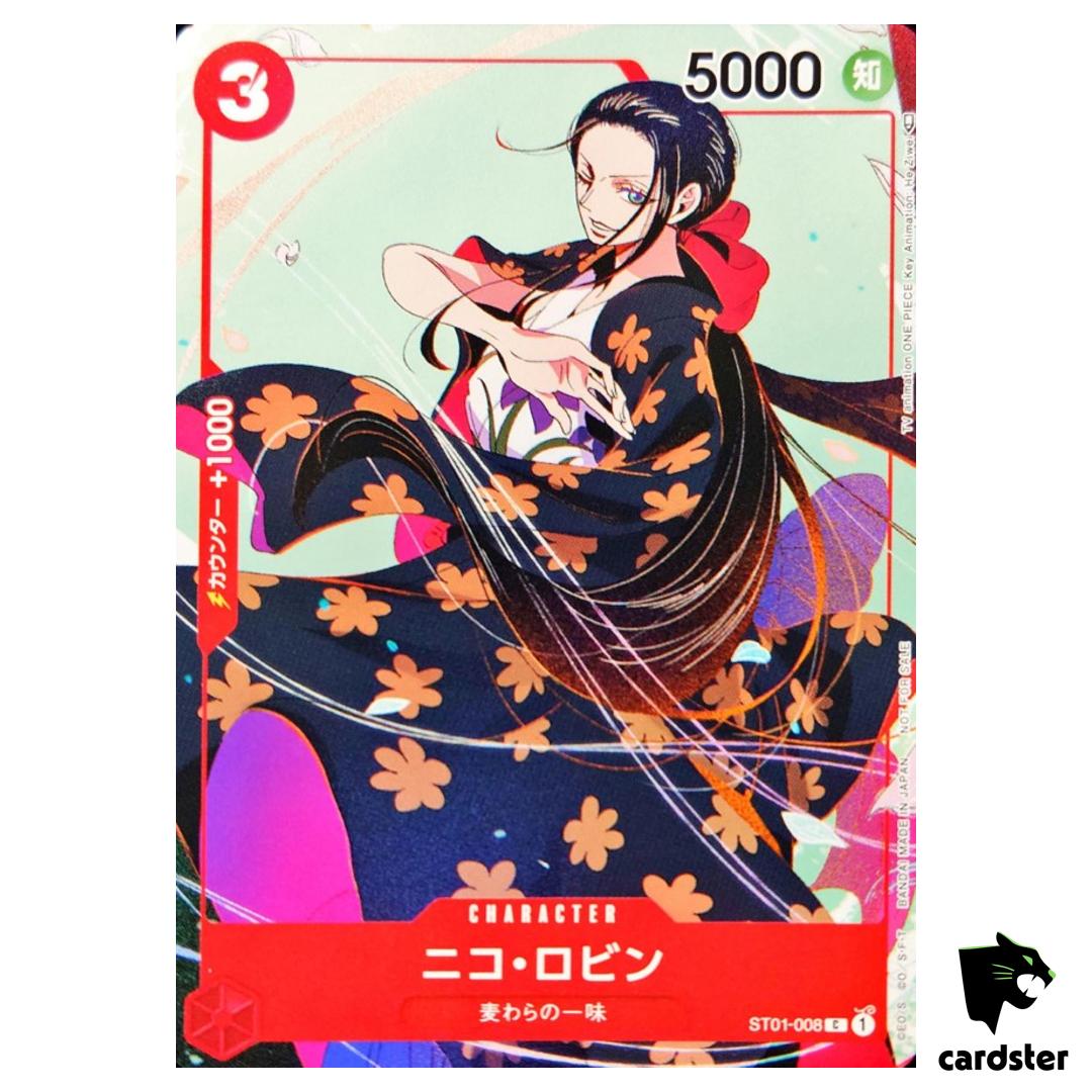 Nico Robin ST01-008 Promo C Matching Battle One Piece Japan