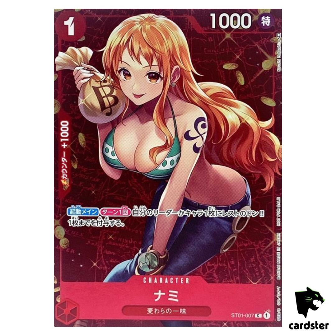 Nami ST01-007 [FOIL PAR] Parallel PROMO Standard Battle Prize One Piece