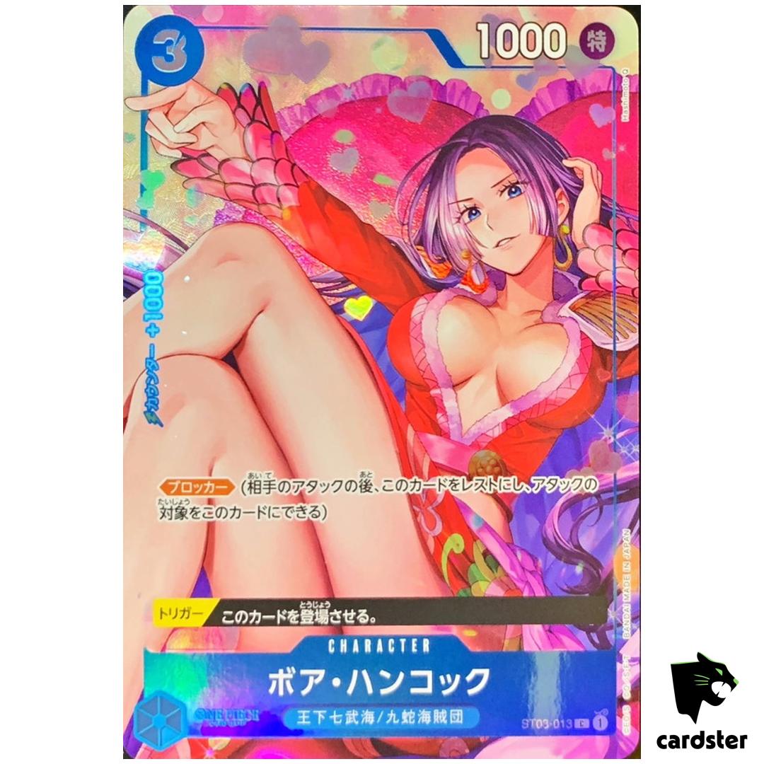 Boa Hancock ST03-013 C [PAR] Best Selection Vol. 2 One Piece Card Japanese