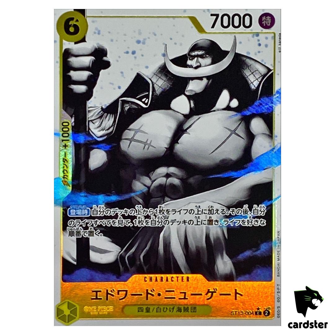 Edward Newgate ST13-004 [PAR] Parallel C The Three Brothers Bond One Piece