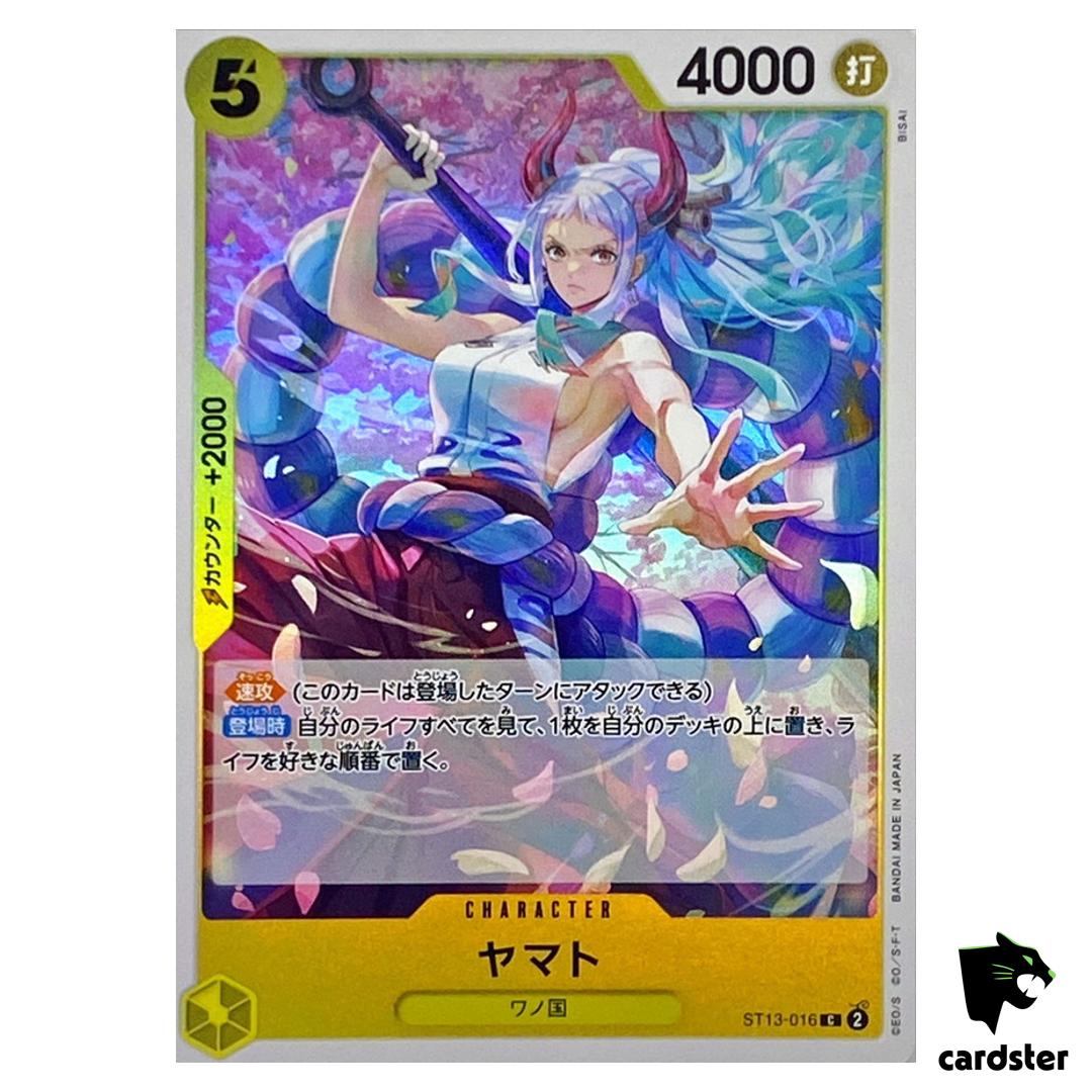Yamato ST13-016 C The Three Brothers Bond One Piece Card Japan