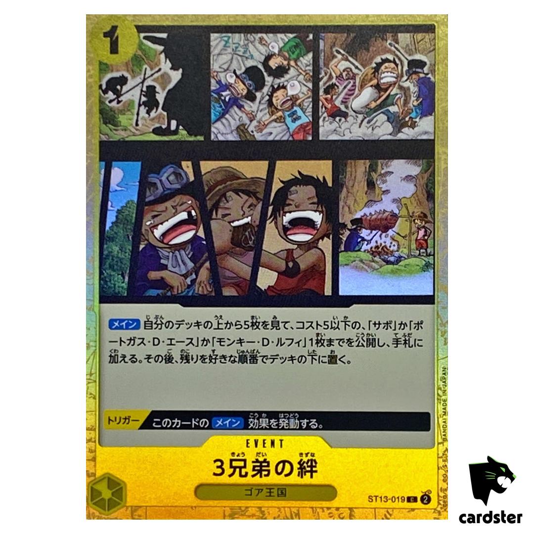 The Three Brothers Bond ST13-019 C The Three Brothers Bond One Piece Japan