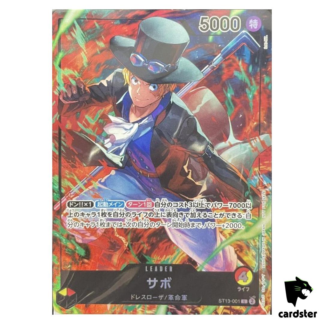 [SEALED] Sabo L ST13-001 Promo Seven Eleven One Piece Japanese