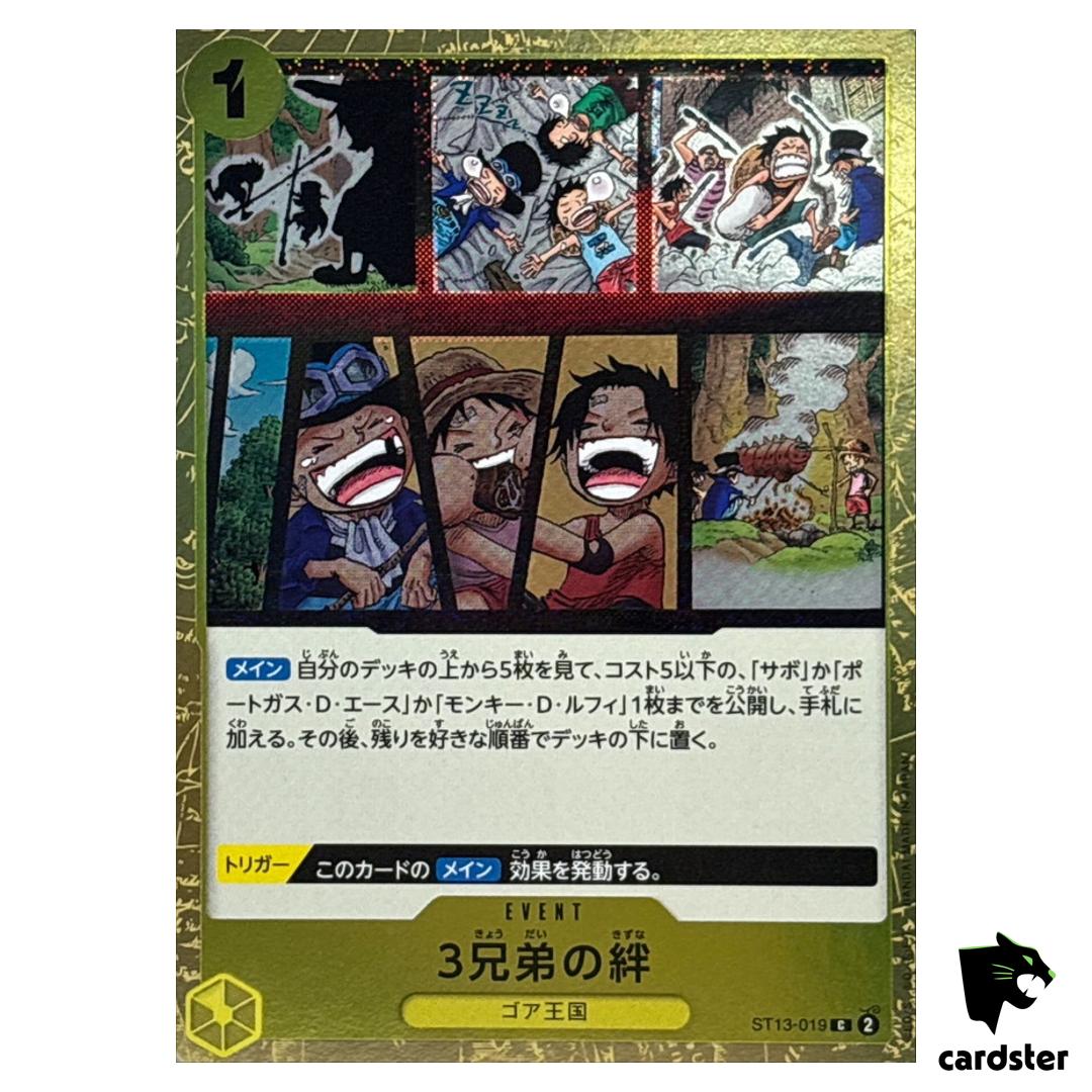 The Three Brothers  Bond C ST13-019 PRB-02 [Foil] BEST vol.2 One Piece Japan